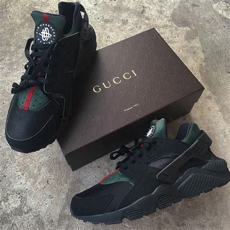 nike huarache gucci snake|Nike air huarache pull on.